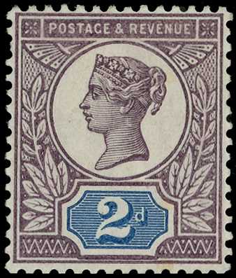 1899 2d "Jubilee" colour trial. Very fine...