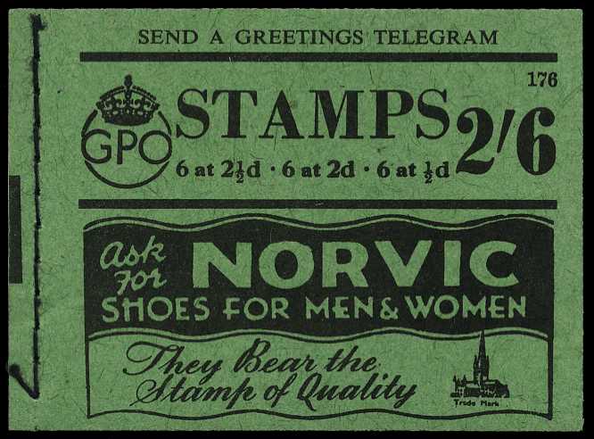 1943 (February) 2/6d booklet (#176), some...