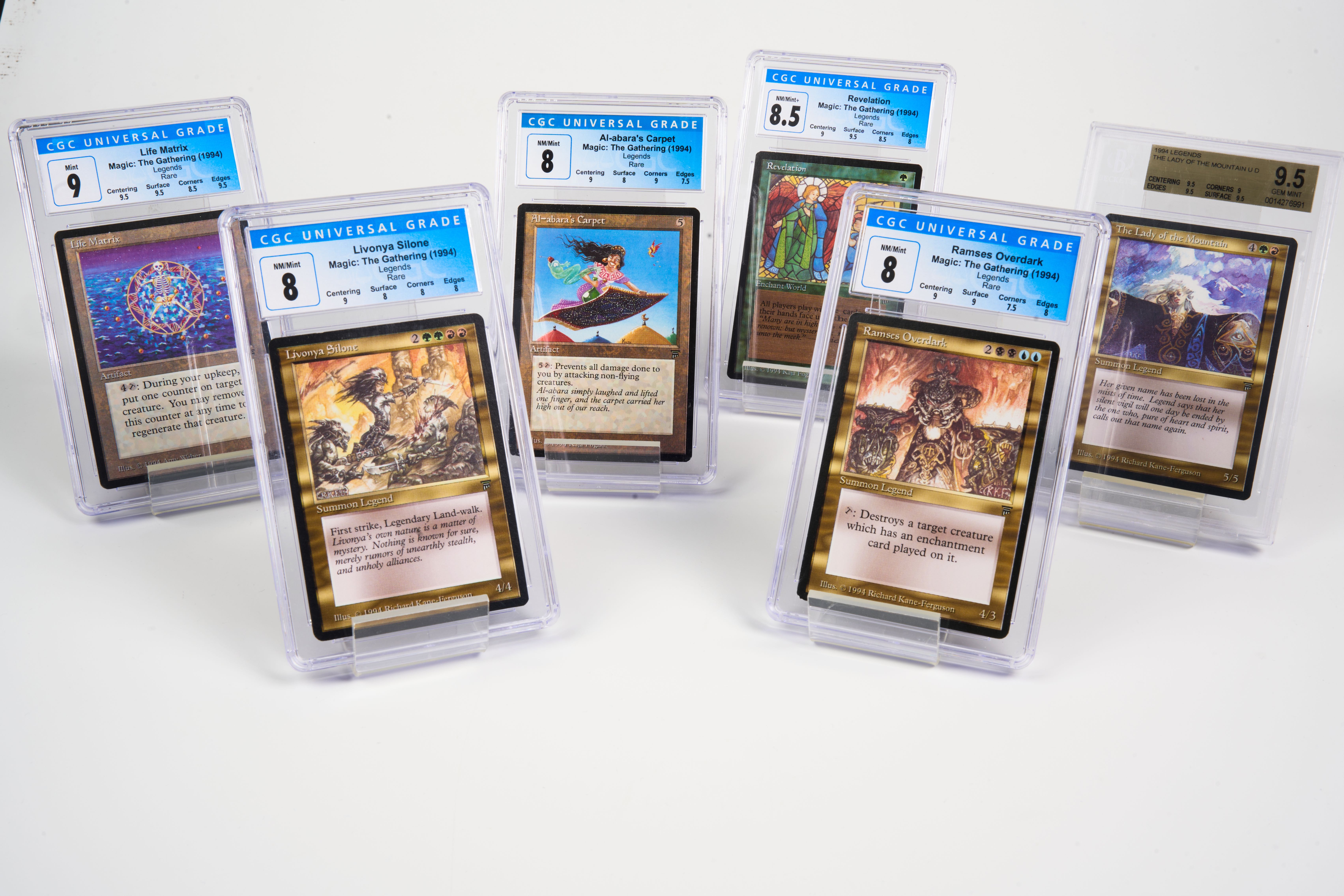 Graded Card Collection - Legends
