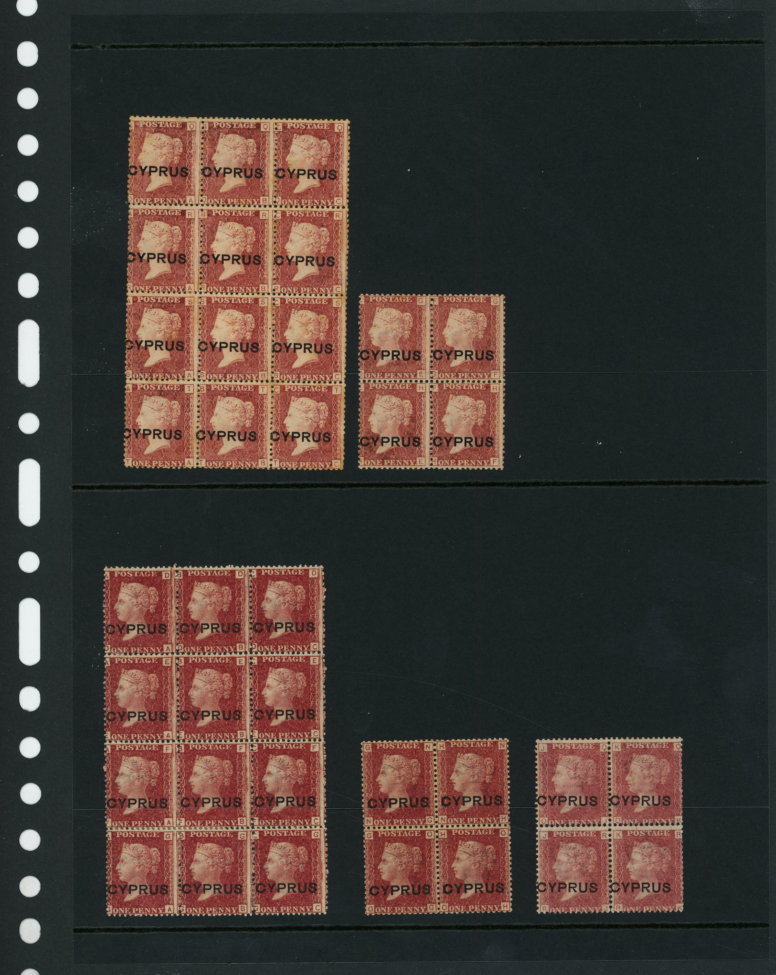 Cyprus SG 2 blocks mint