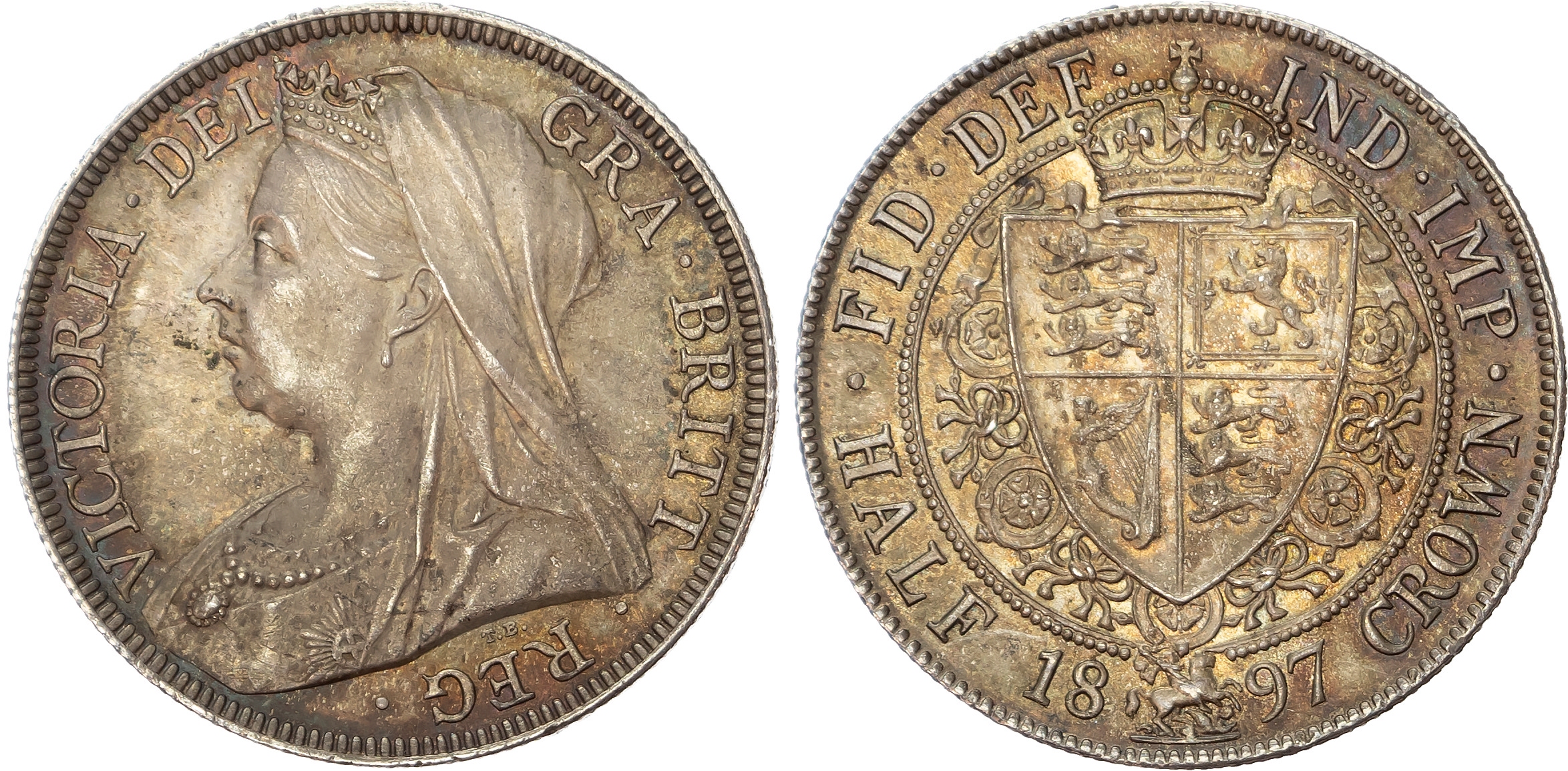 Victoria (1837-1901), Halfcrown, 1897