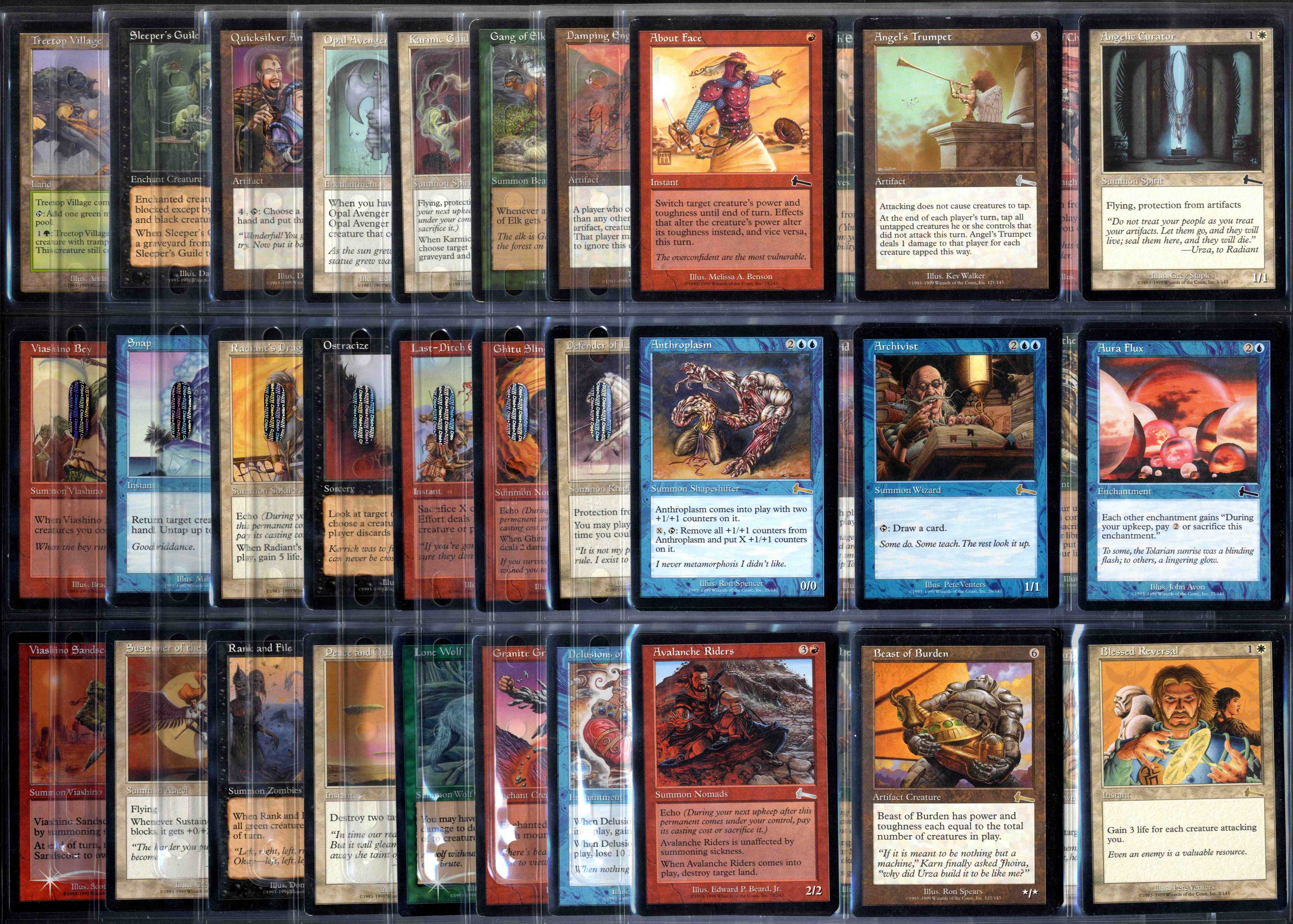 Urza's Legacy - Complete Set + Foils 