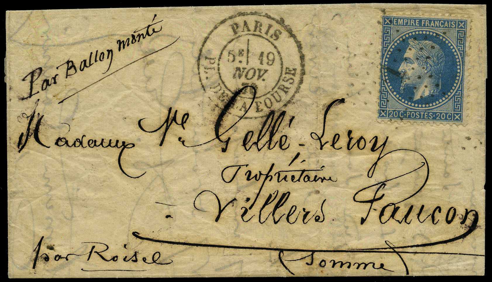 Thirty-first Balloon of the Siege: 1870...