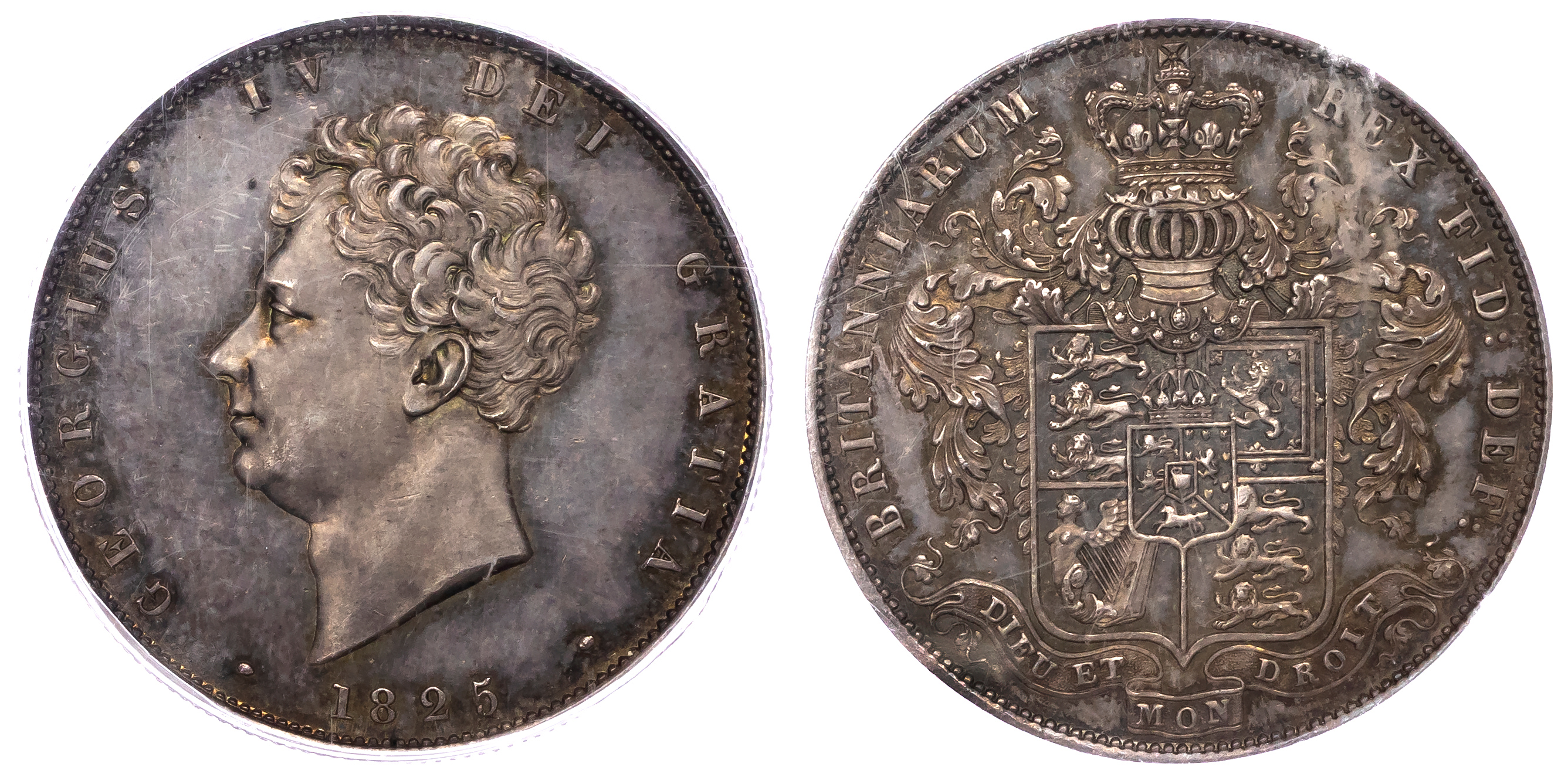 1825 George IV Proof Halfcrown - PCGS PF63