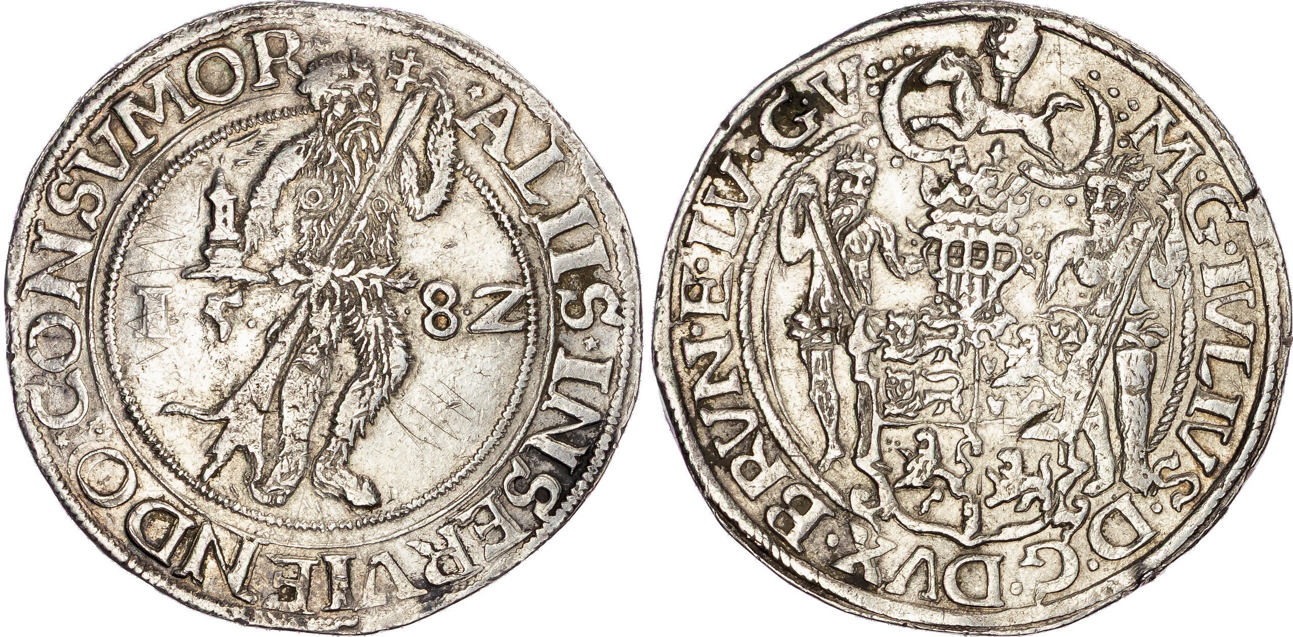 Germany, Brunswick-Lüneburg-Wolfenbüttel, Julius (1568-1589), silver Taler, 1582