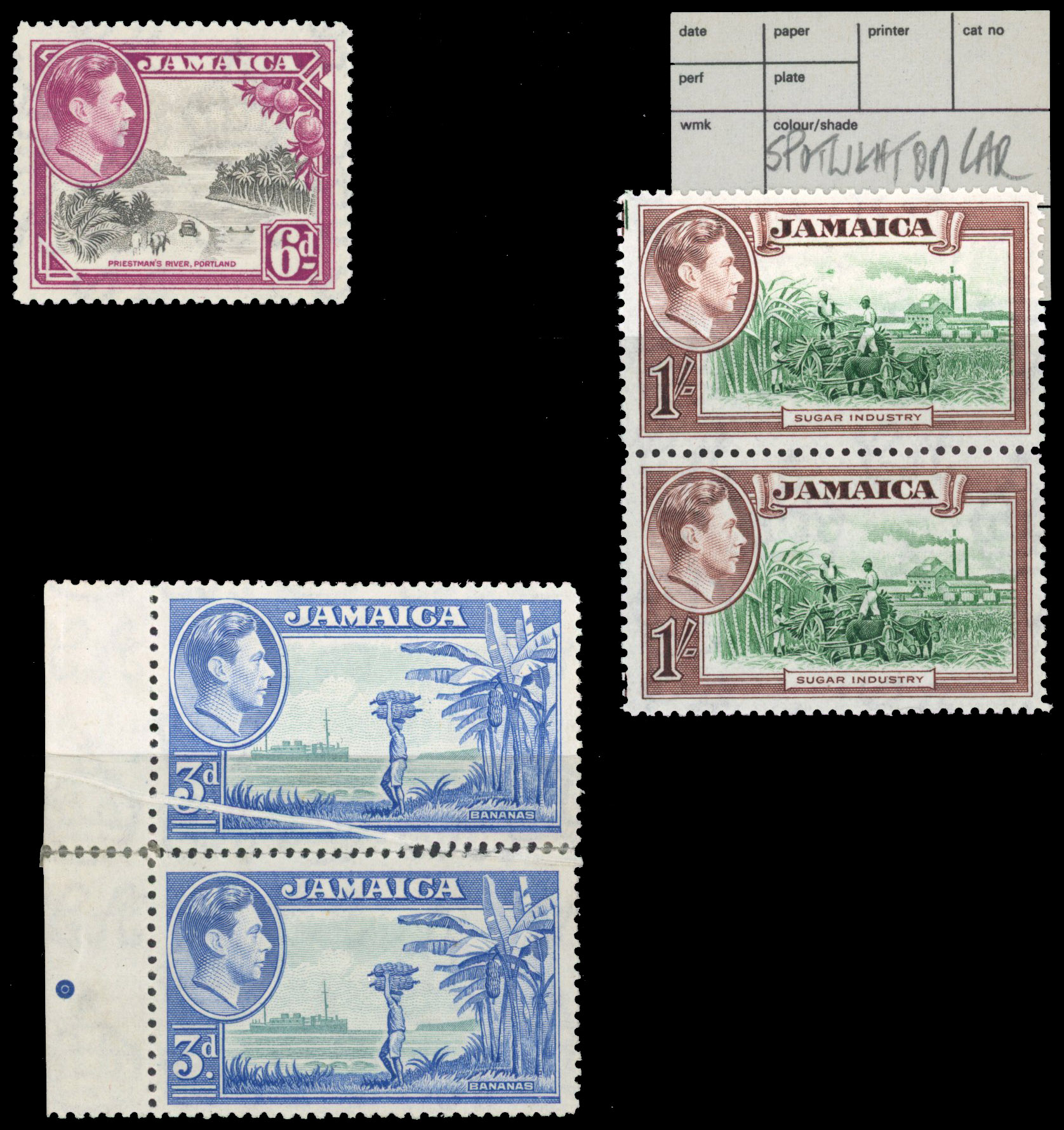 Jamaica KG VI collection mint