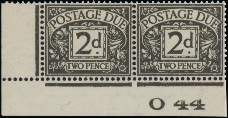 1937-52 Postage Due collection
