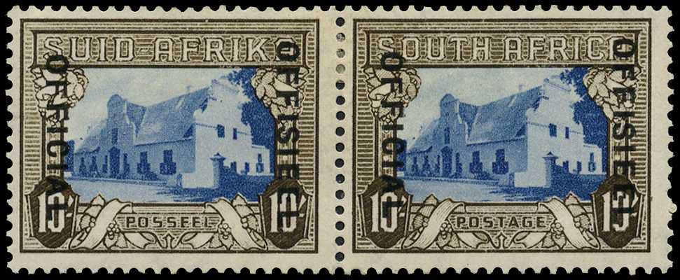 Official: 1940 10s blue and sepia with...