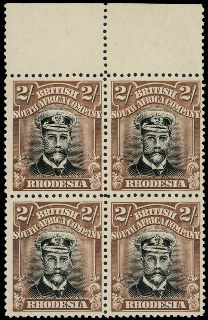 1922-4 2/- Head Die IIIB, perf 14, white...