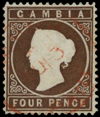 1880 4d brown watermark sideways Crown to left...