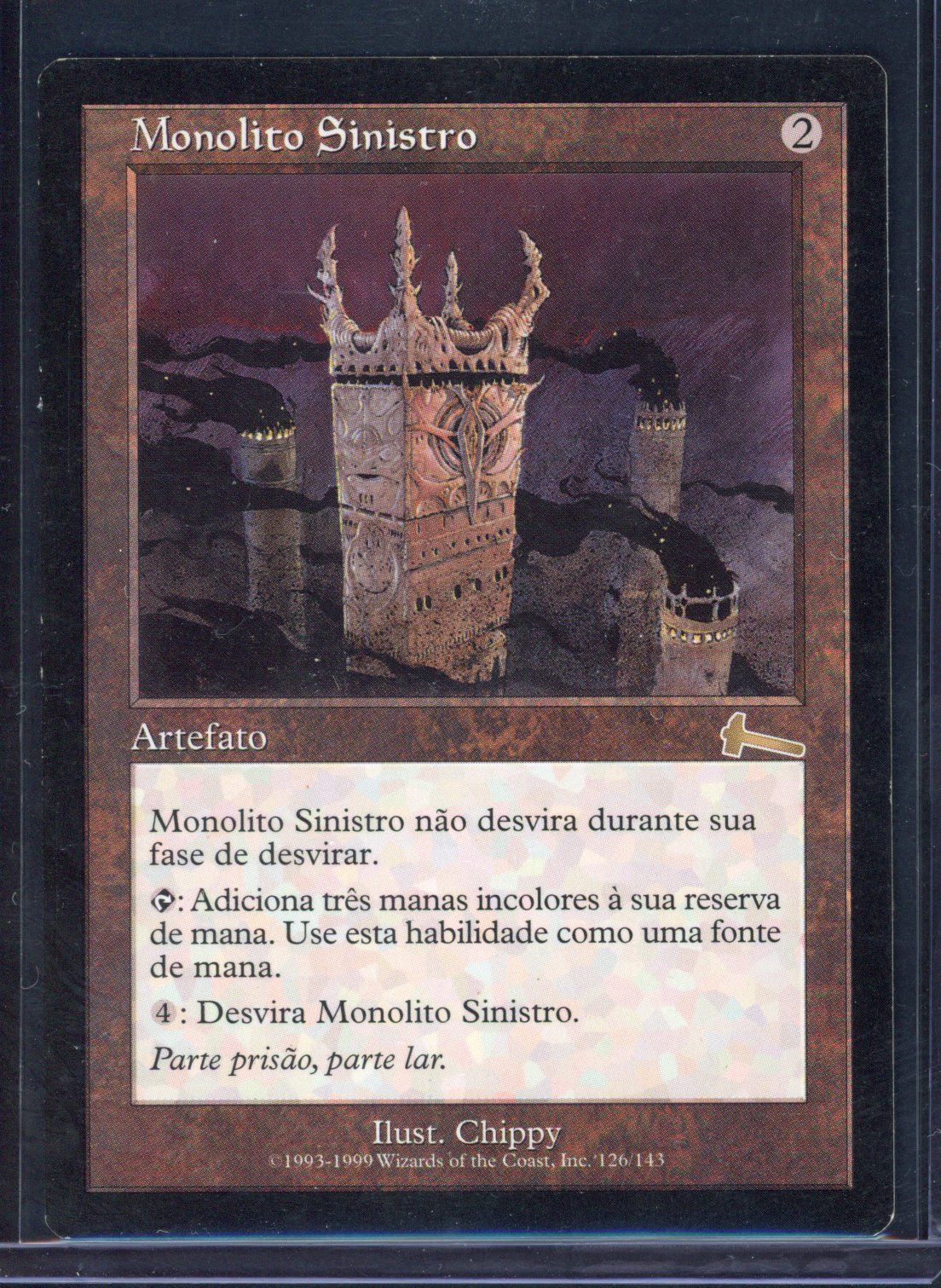 Magic The Gathering - Grim Monolith - Portuguese - Urza's Legacy  - MOD Play