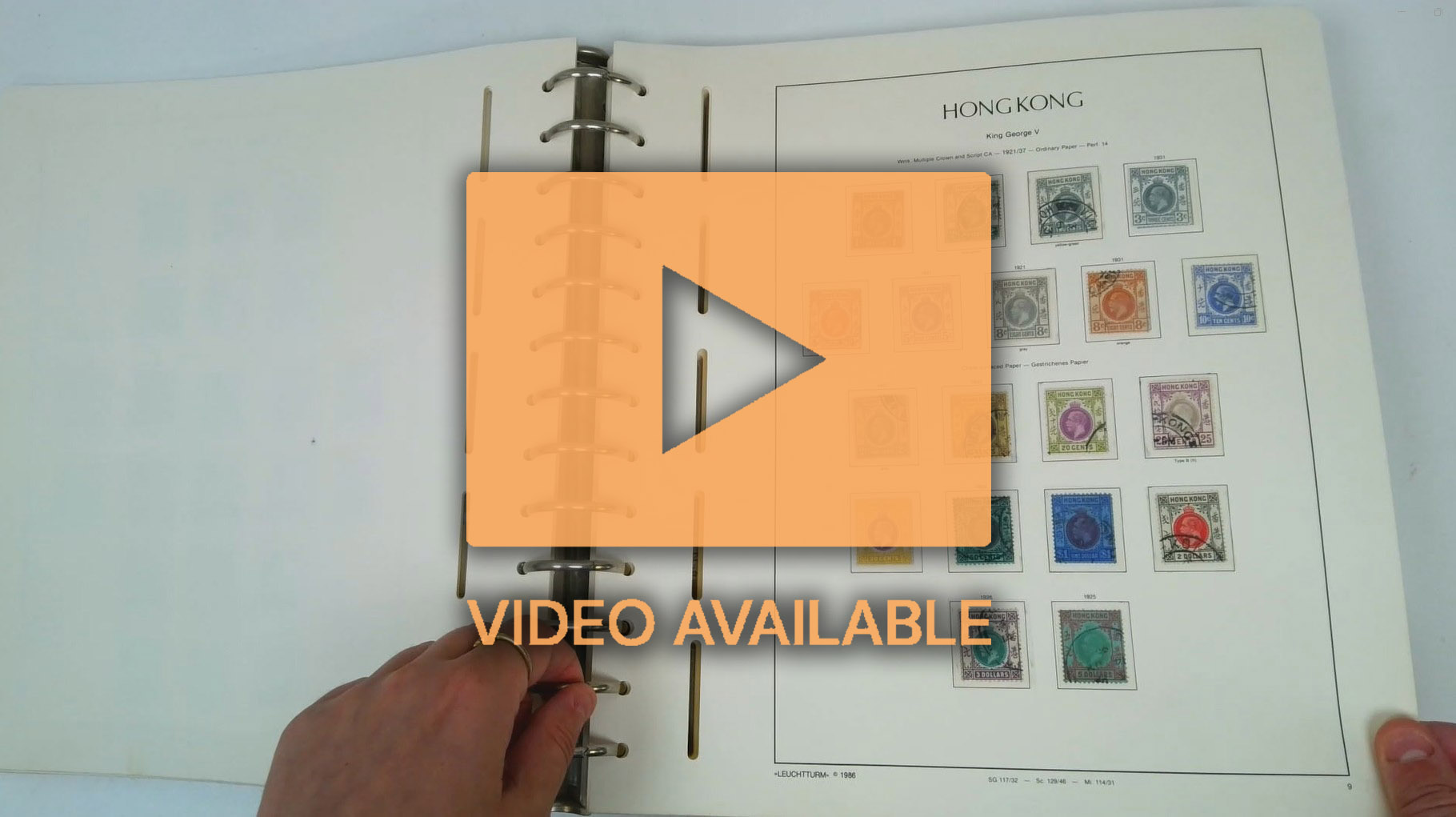 HONG KONG 1862 to 1994 mixed mint and used collection