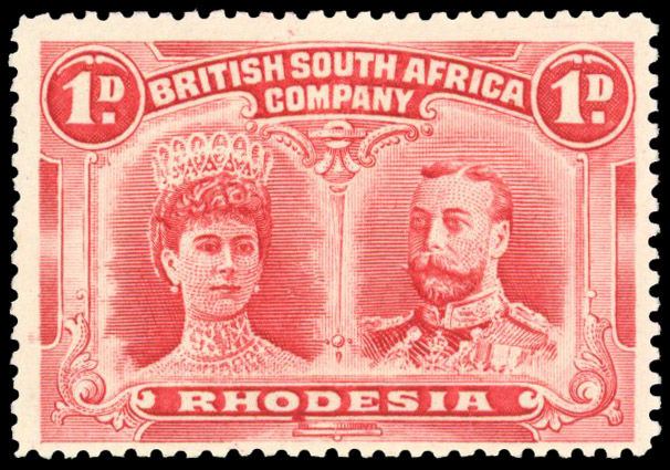 1d rosine SG 124 variant position 74A mint