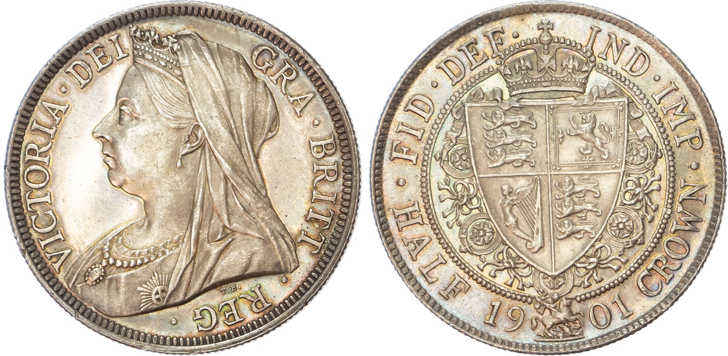 Victoria (1837-1901) Halfcrown, 1901.