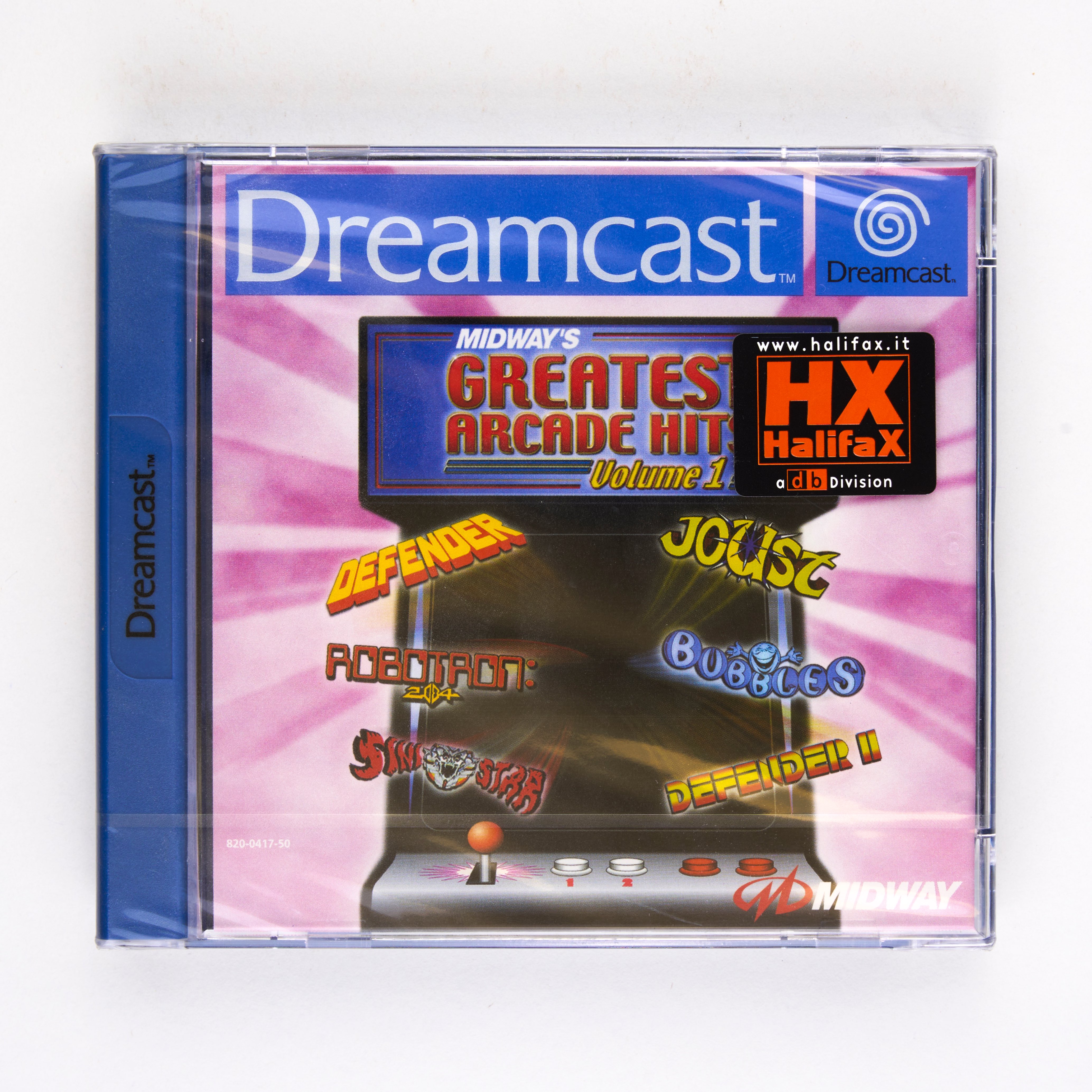 SEGA - Midway's Greatest Arcade Hits Volume 1  - Dreamcast - Sealed 