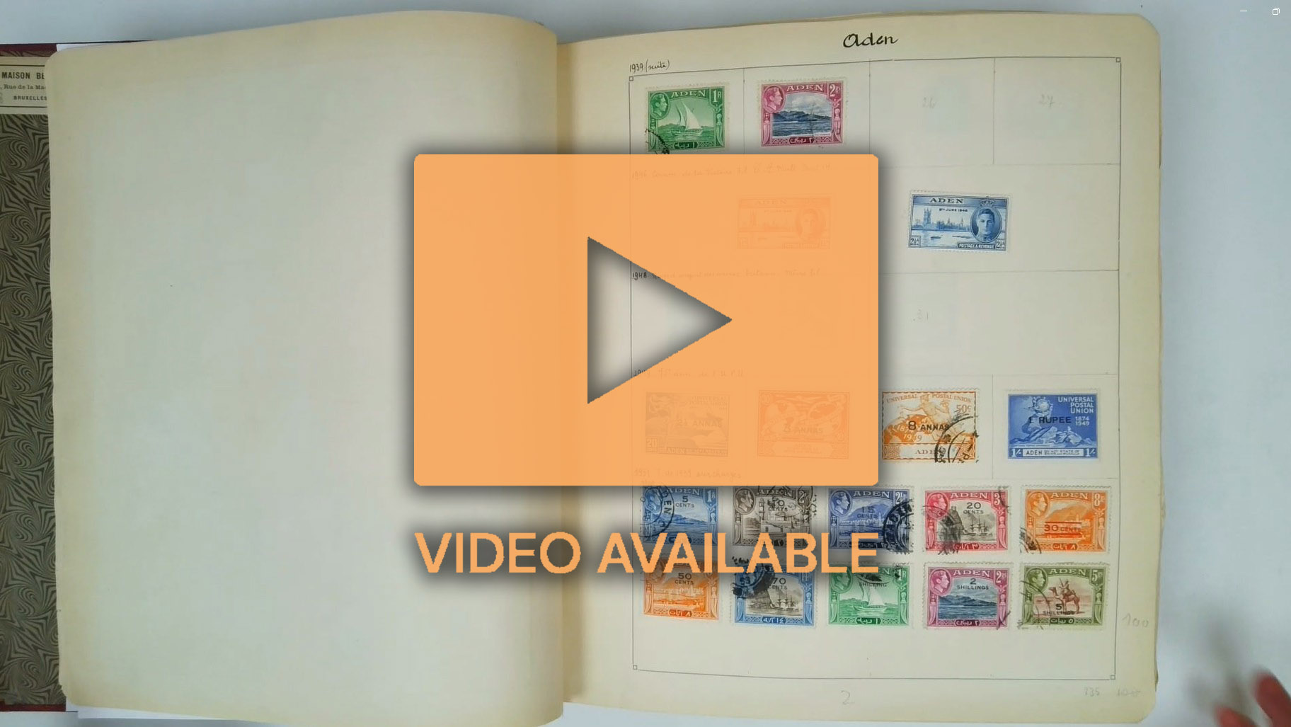 British Commonwealth collection in large Schaubek album