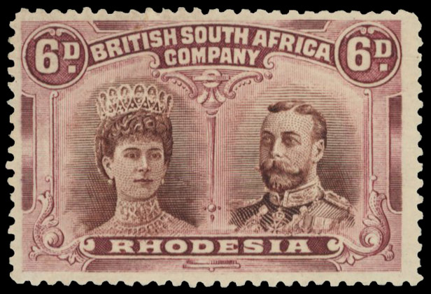 6d intermediate colours RSC E/F, mint