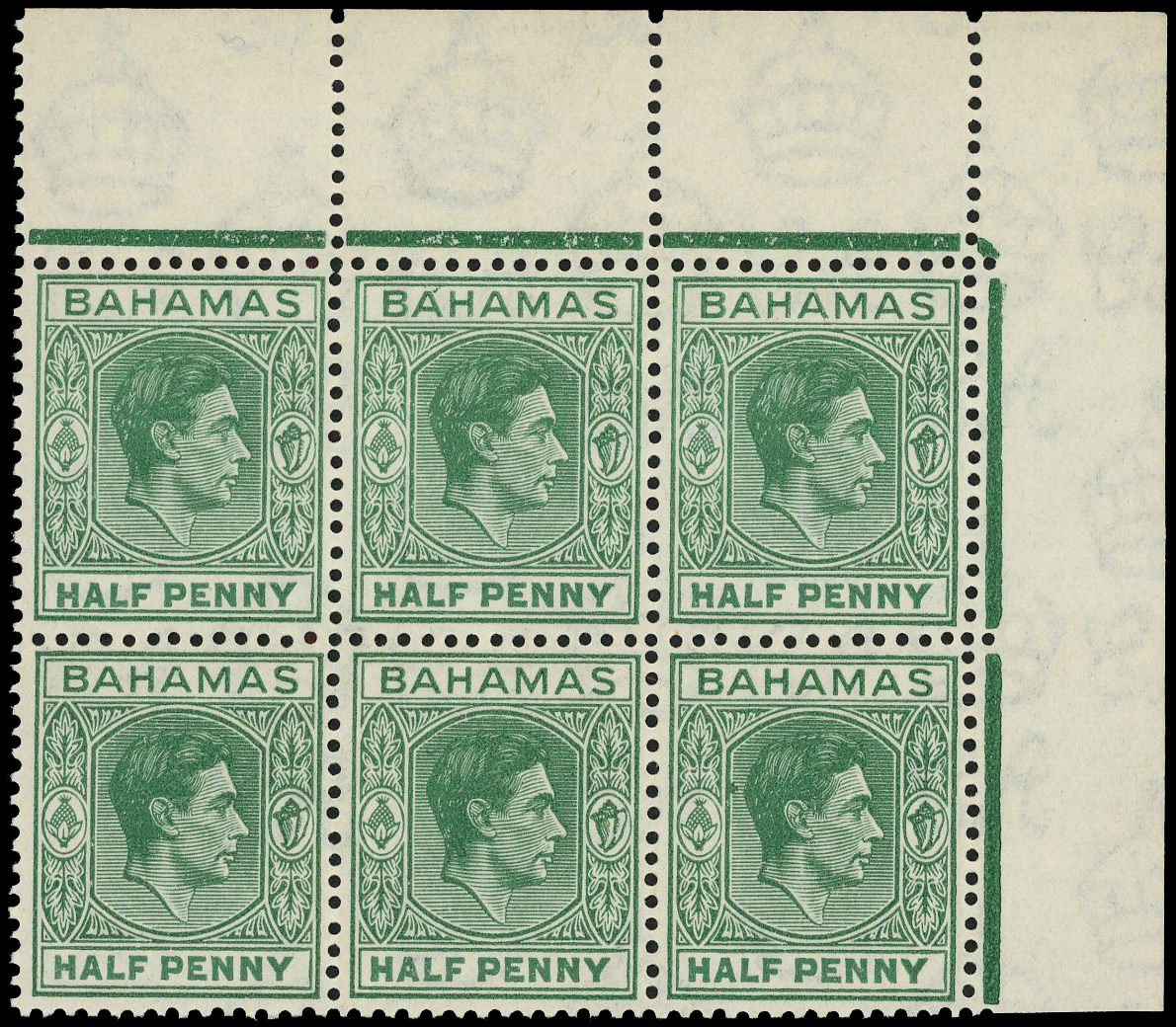 Bahamas SG 149b block mint