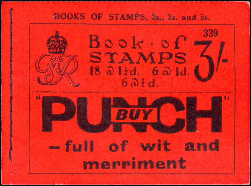 1937 3s Booklet (Edition 339). A superb and very fresh example 