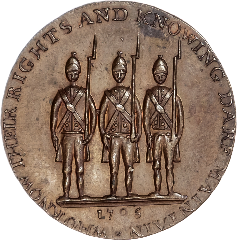 London - Holborn, Thomas Spence Halfpenny 1796