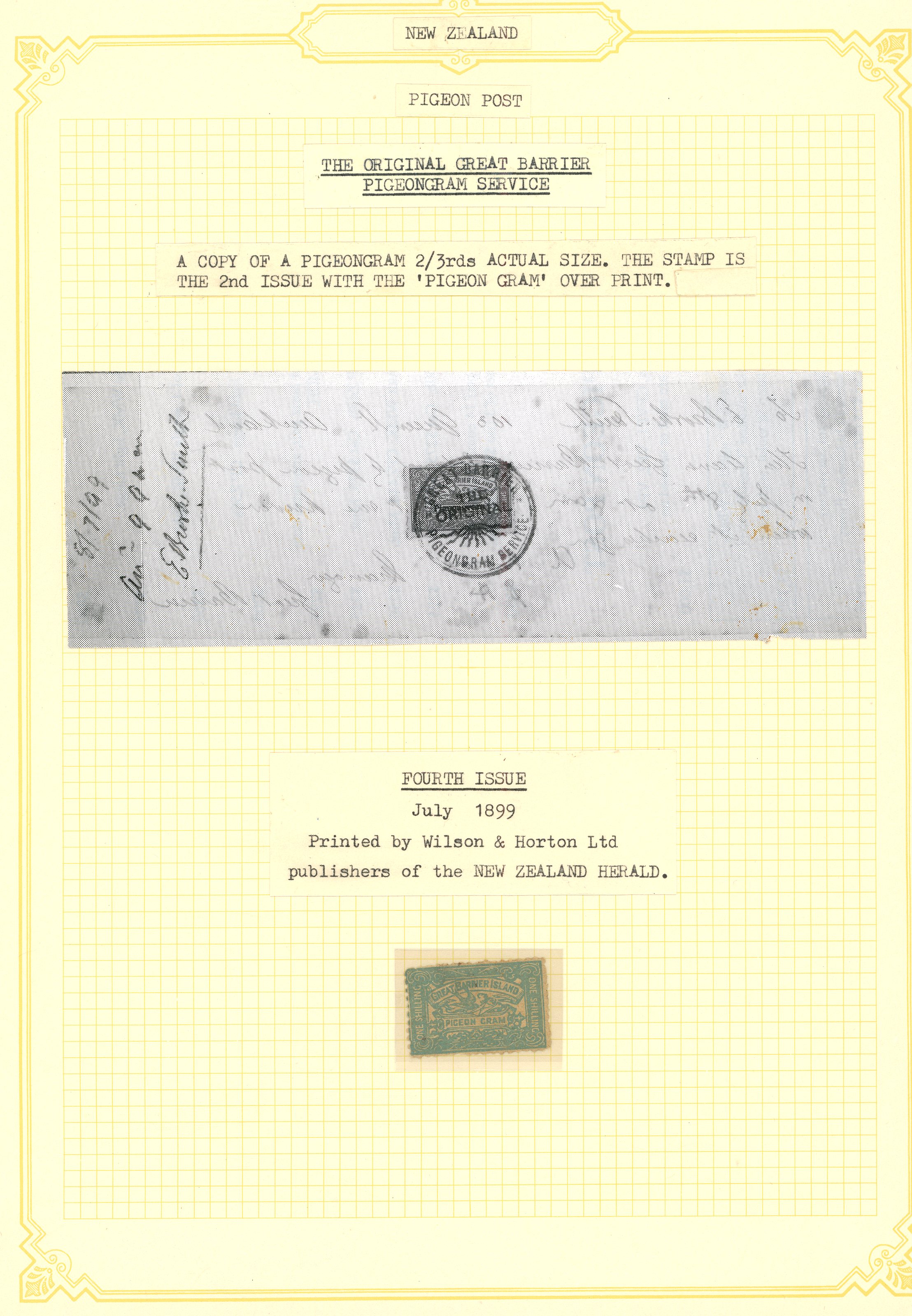 NEW ZEALAND: All reigns selection of ‘back of the book’ items on album leaves including, perfins, etc