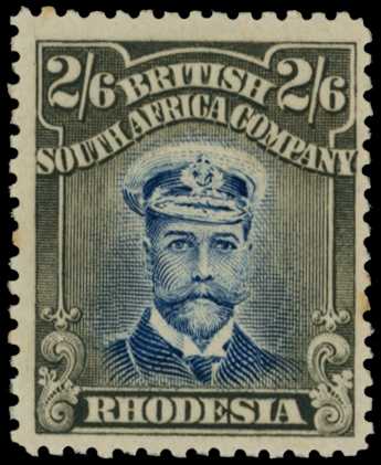 1913-7 2/6d Head Die II, perf 14. Mint...