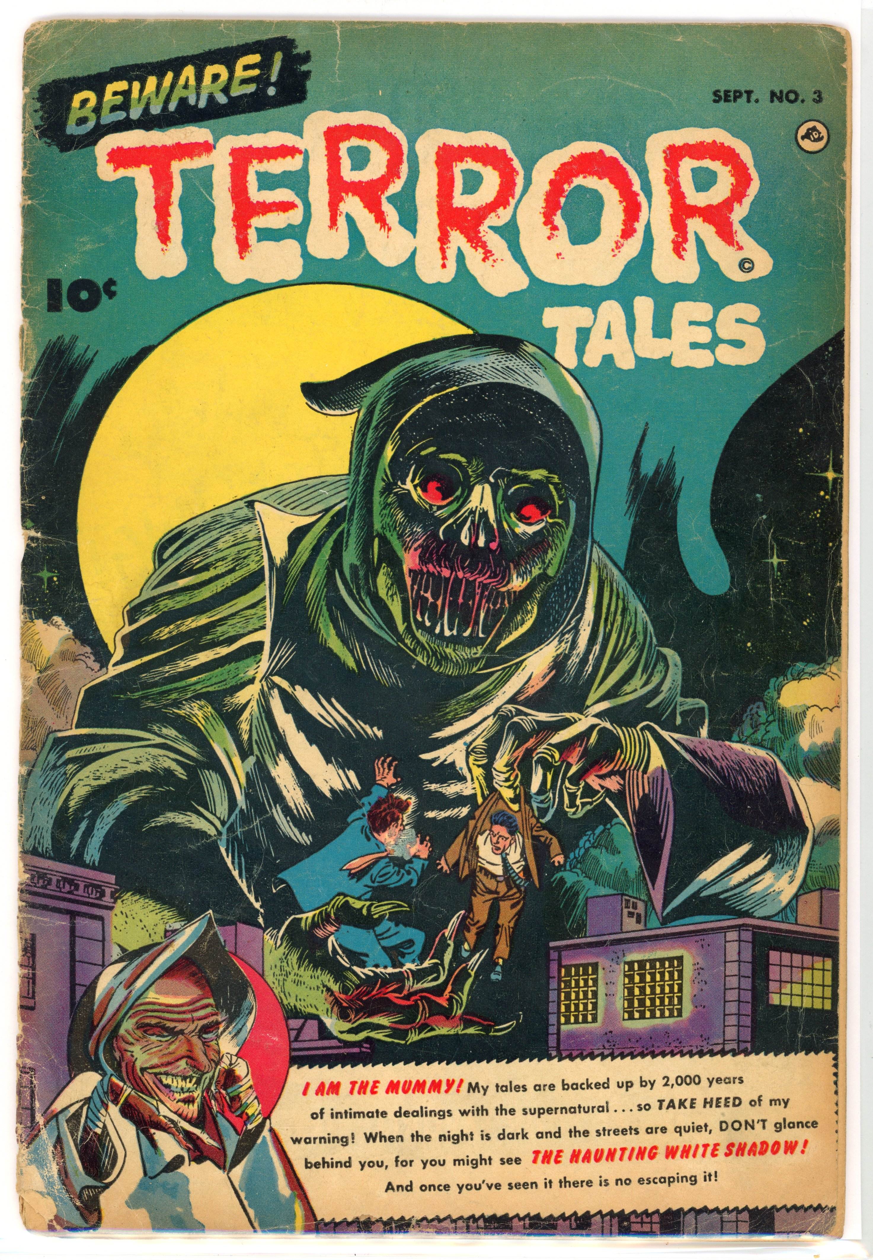 †Beware! Terror Tales #3 (Fawcett Publications, 1952) 