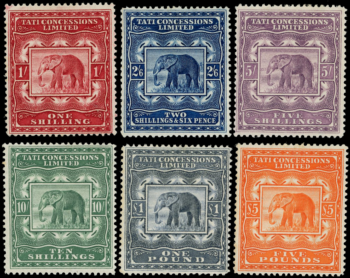 Bechuanaland Tati Concessions Set 