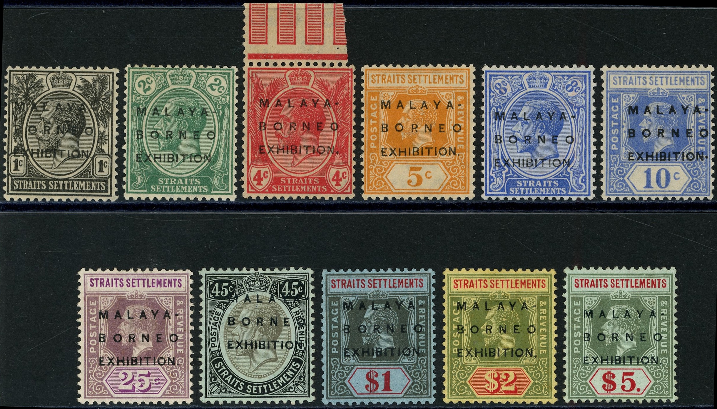 Straits Settlements SG 242-255...