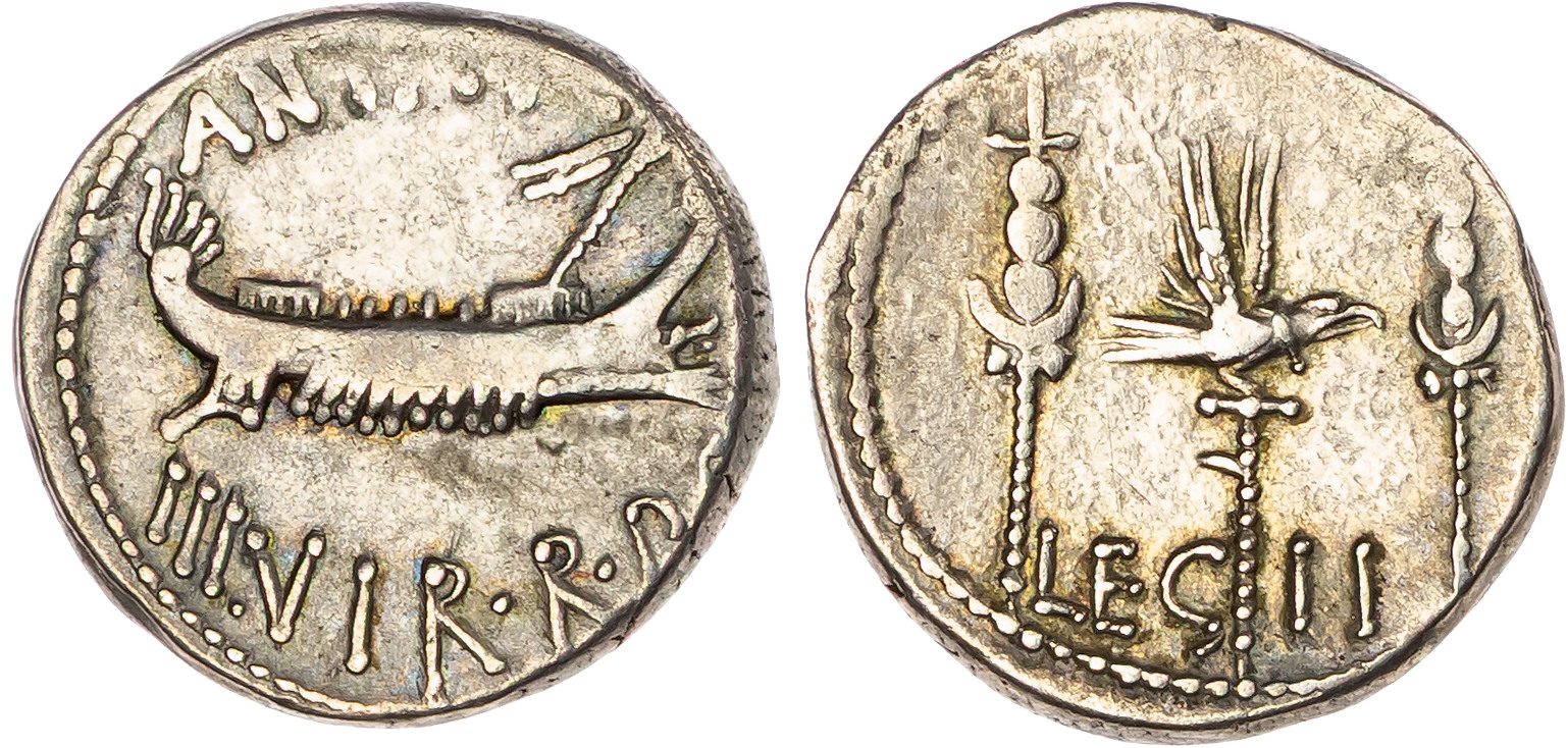 A Remarkable and Near Complete Collection of Mark Antony’s Legions.