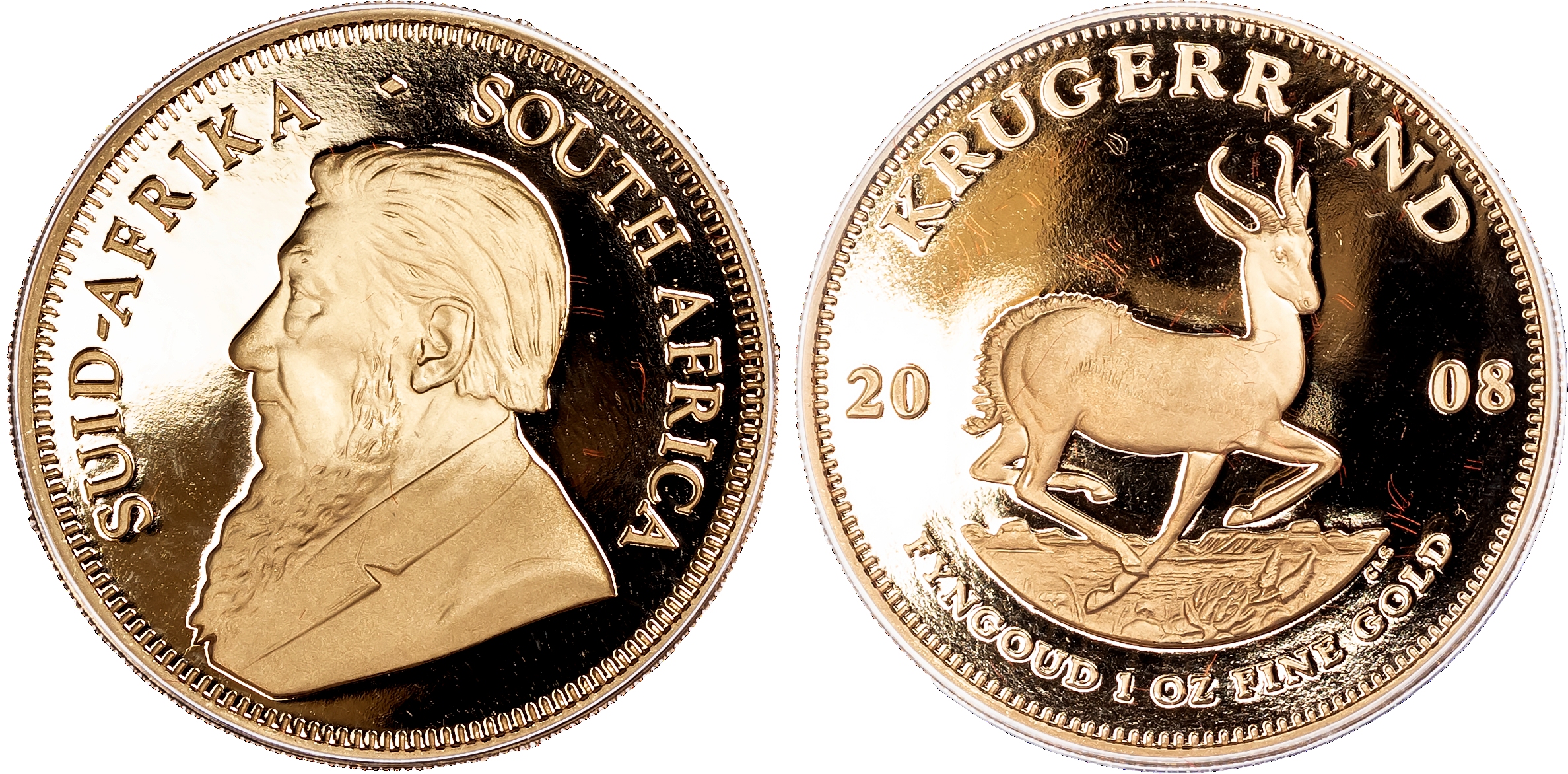 South Africa, gold Krugerrand Proof set, 2008