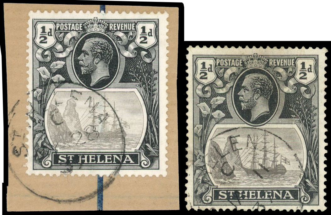 St Helena SG 97a, ha used