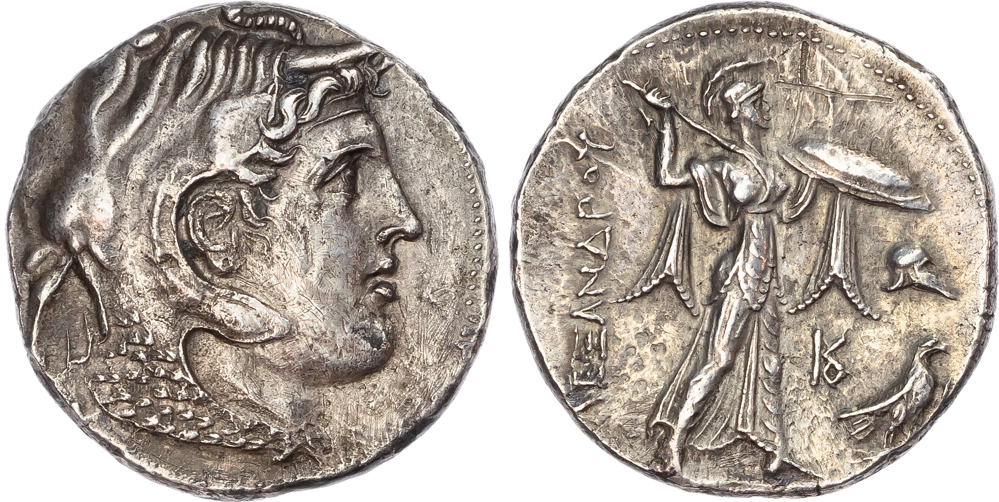 Ptolemaic Egypt, Ptolemy I (323-282 BC) AR Tetradrachm, Alexandria, c. 306-300 BC, 15.04g. 
