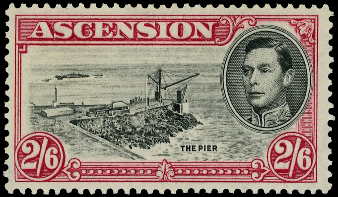 Ascension SG 45b mint