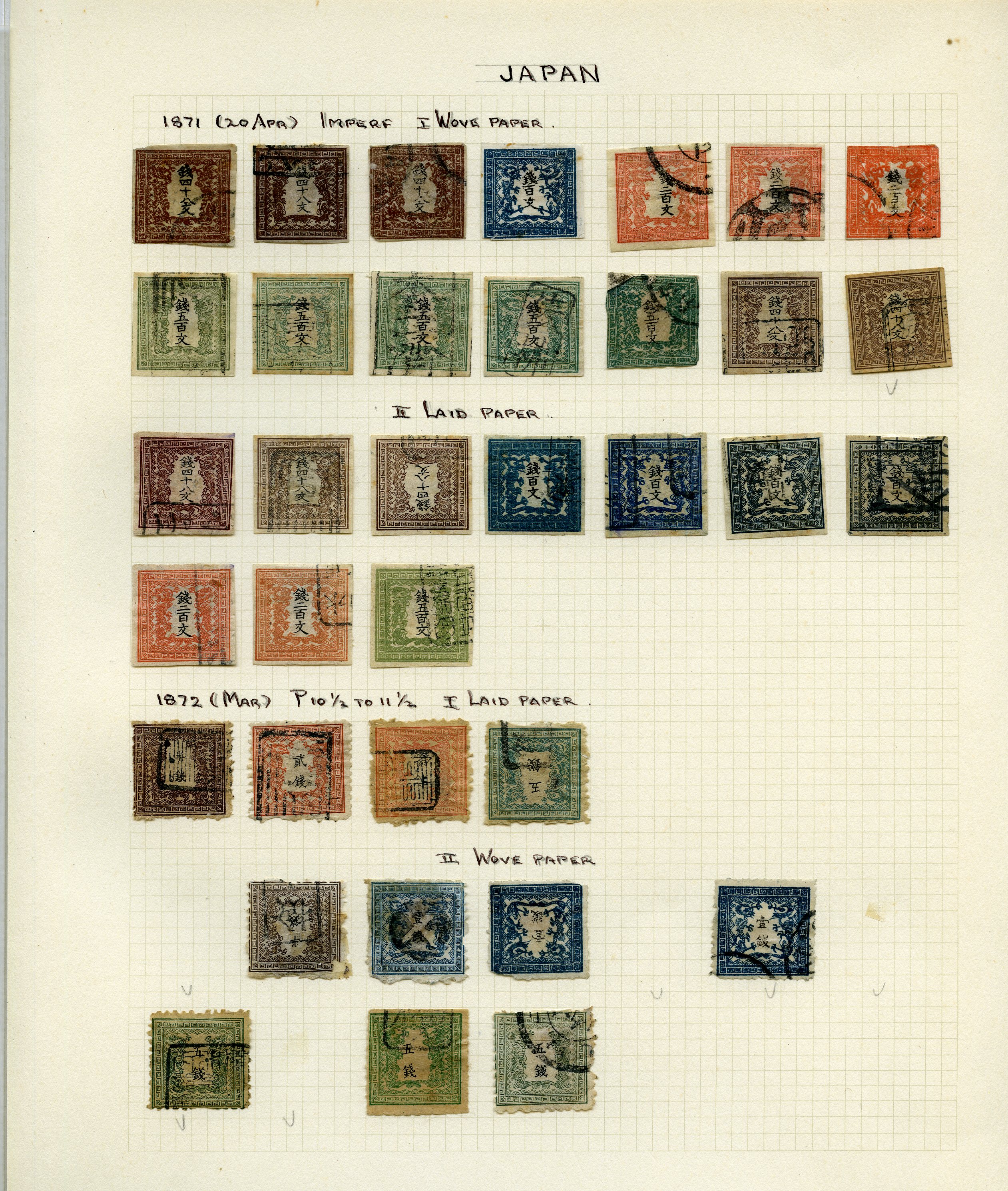 1871-1940 old time collection with many...