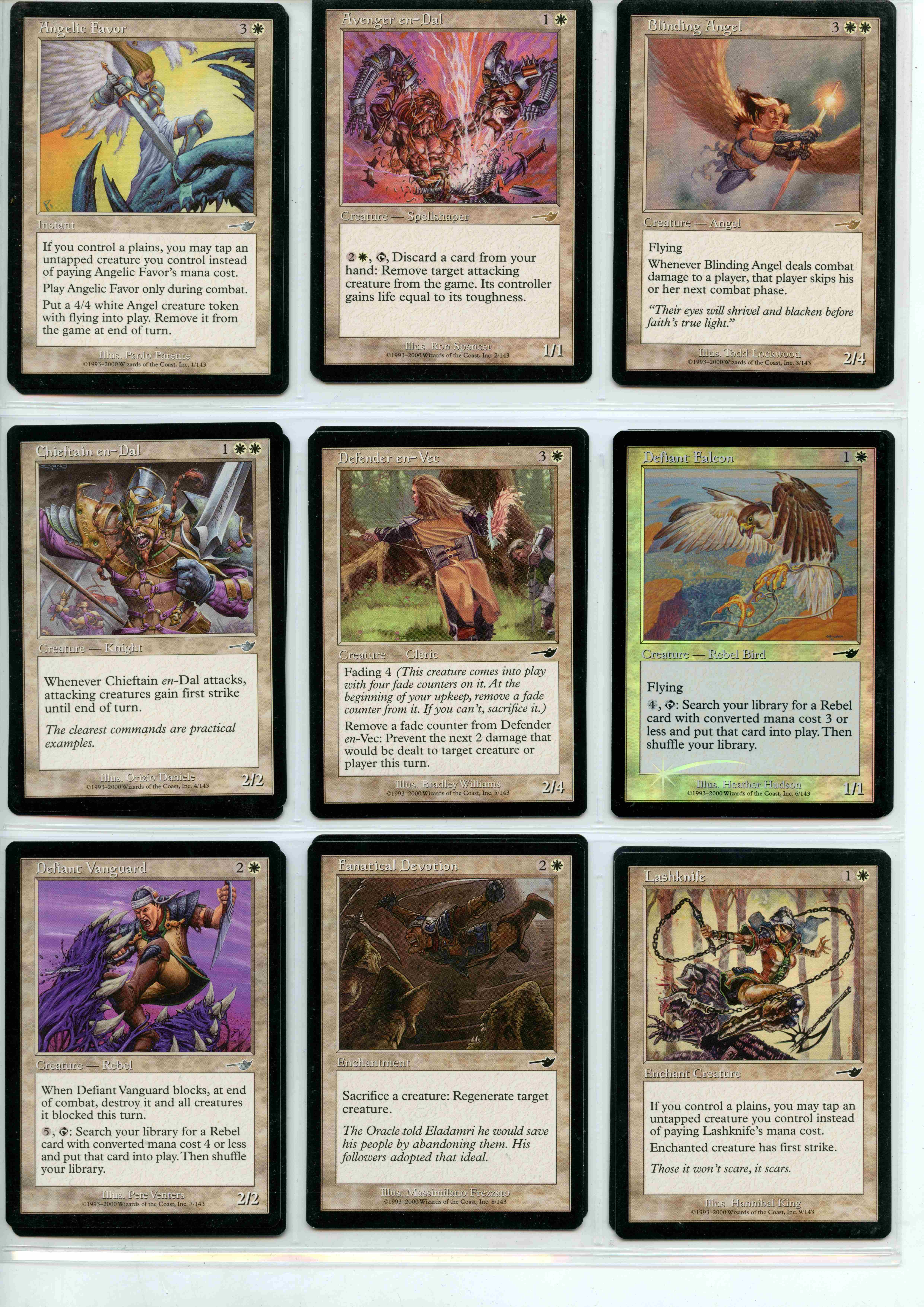 Magic The Gathering - Nemesis Set - Complete Set 143/143