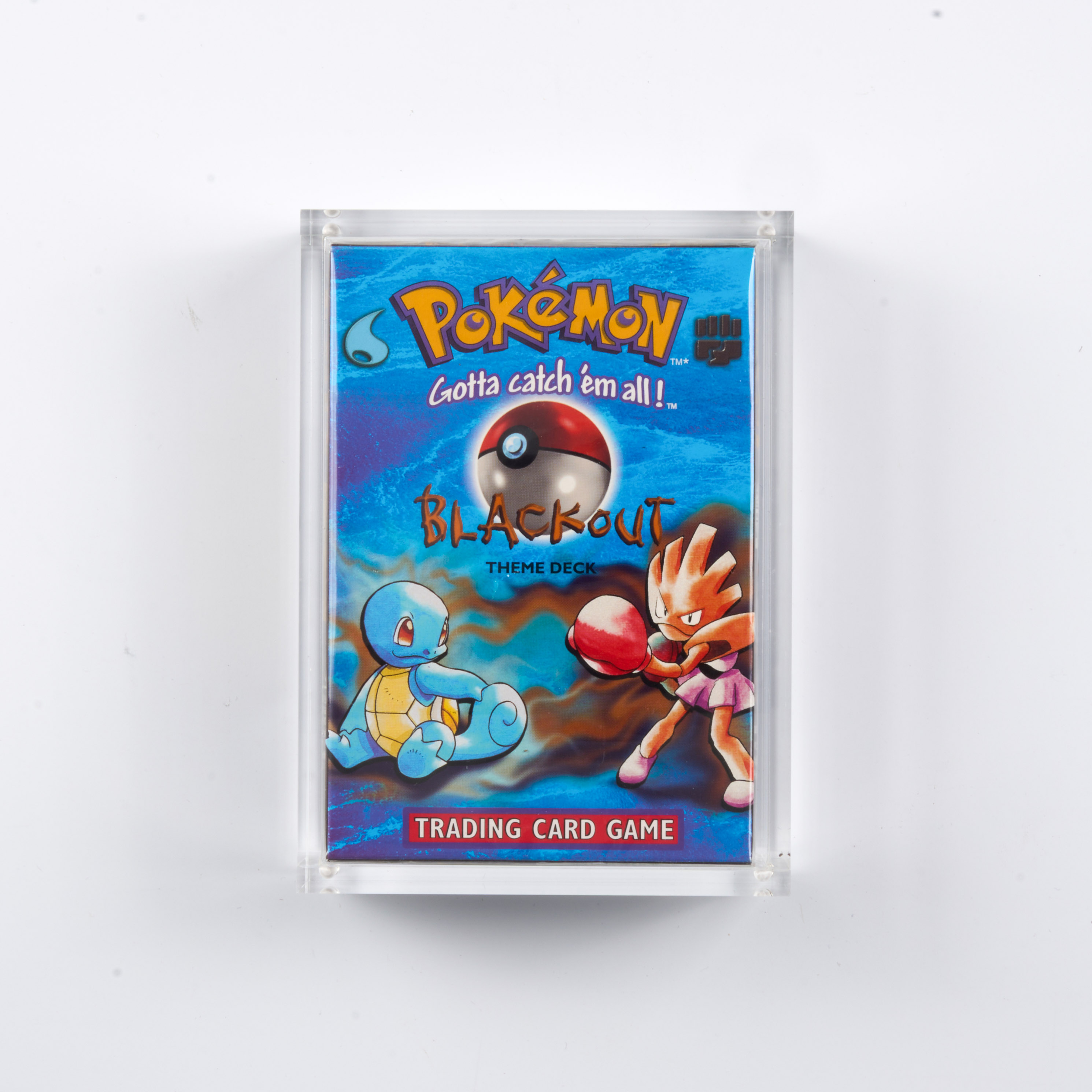 Blackout Theme Deck - Factory Sealed Inc. Acrylic Case