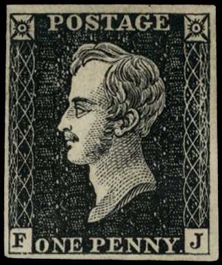 1850 1d "Prince Consort'' essay (FJ)...