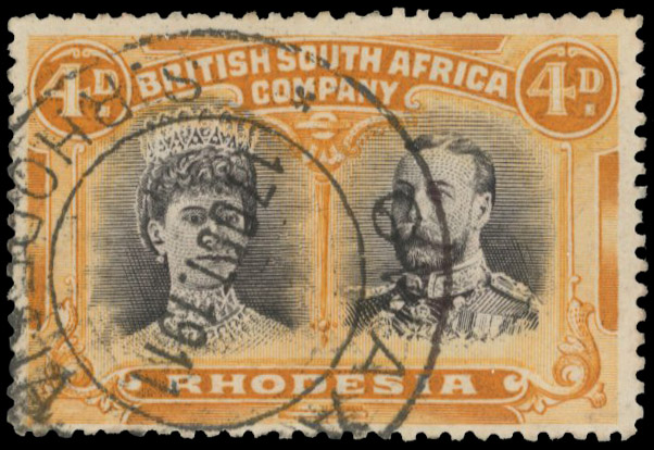 GWAA(I) DC 17 OCT 1911 on 4d Gash in Ear