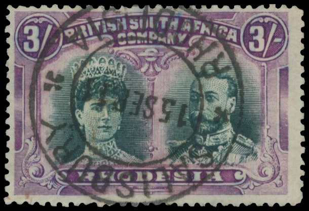 SALISBURY DC 15 SEP 1911 on 3/-