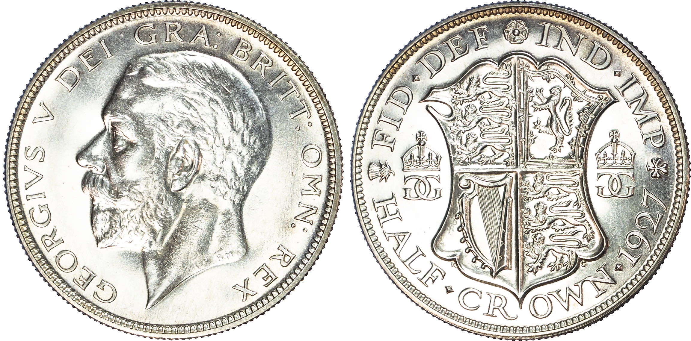 George V (1910-1936), Proof Halfcrown, 1927