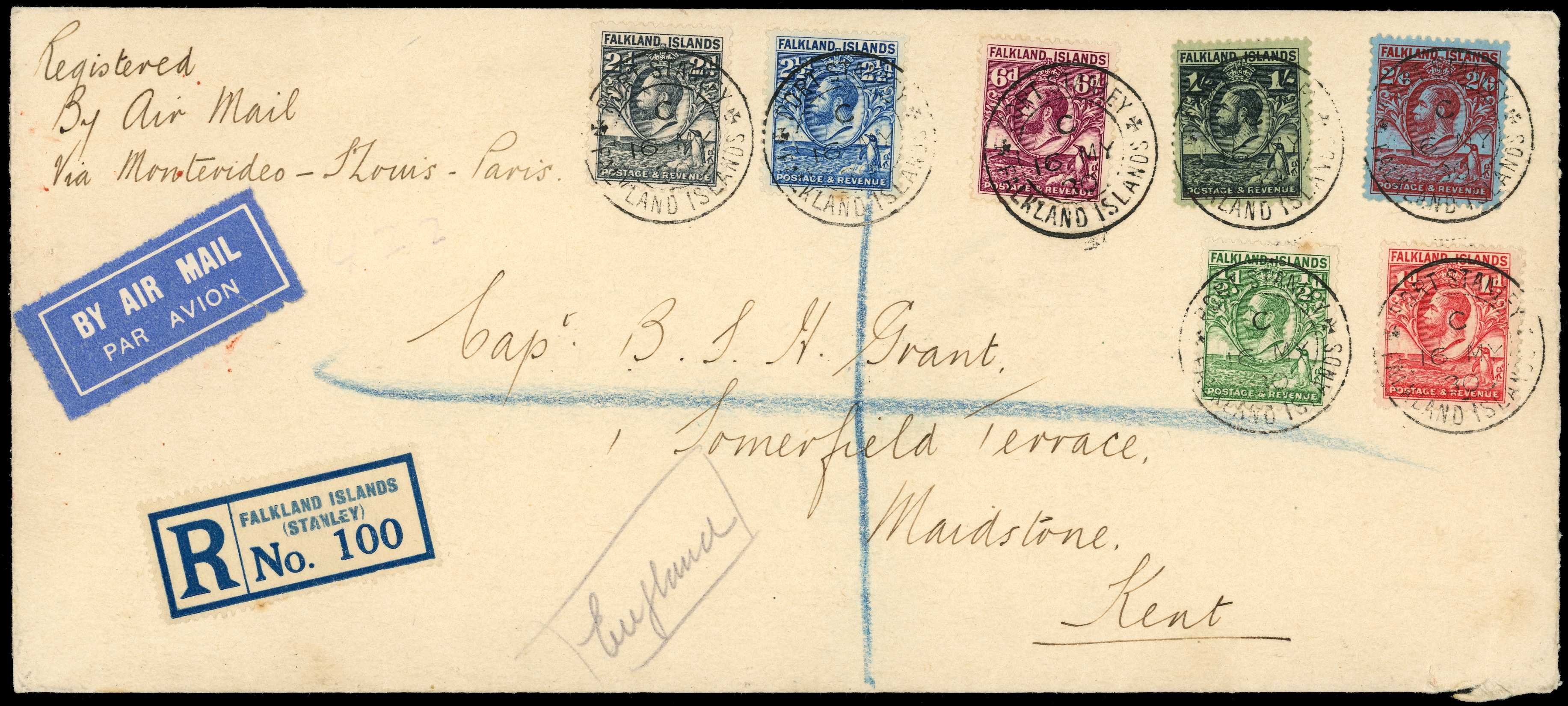 1929 Whale and Penguin issue ½d to 2½d and 6d,...