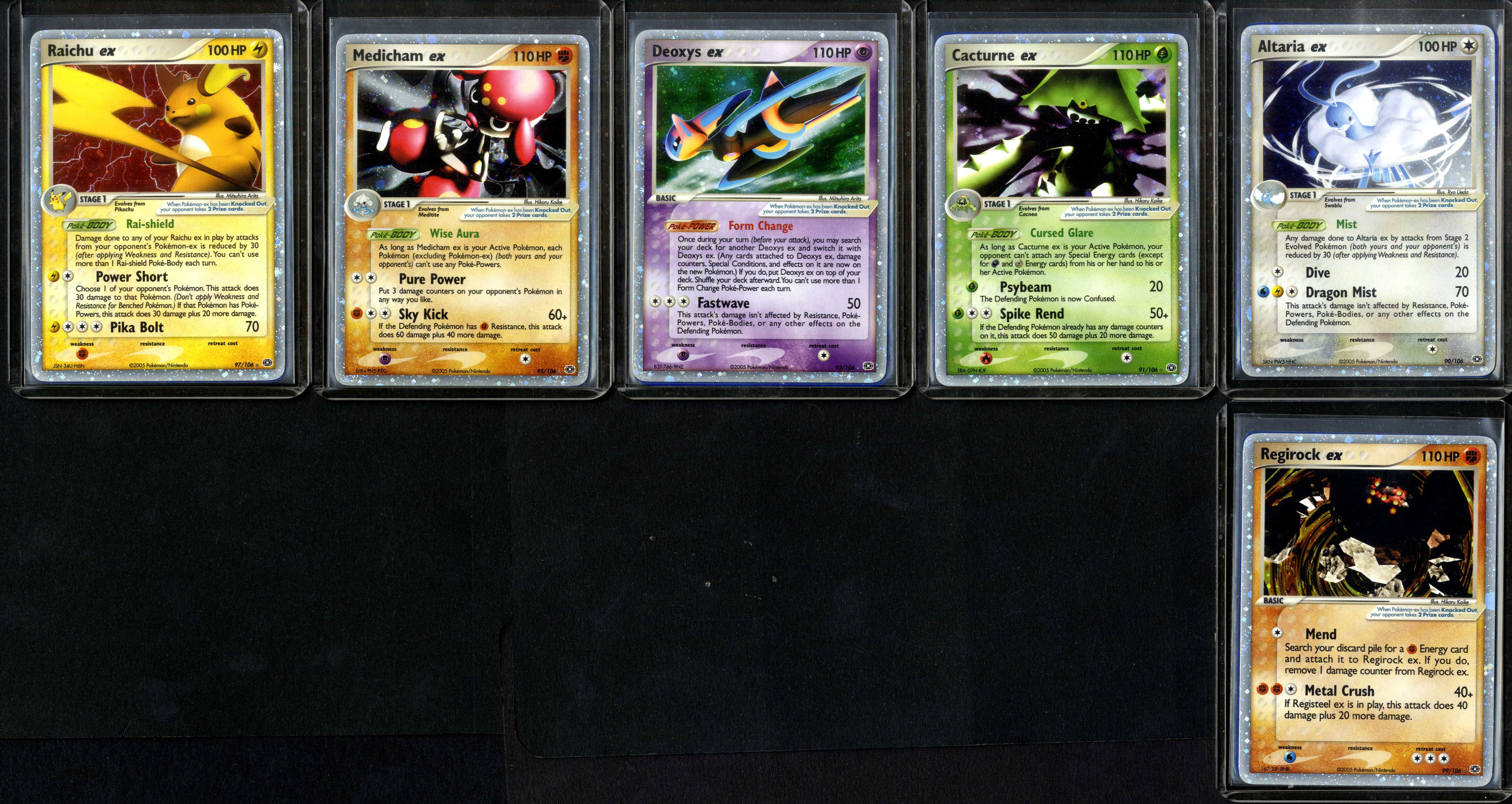 Pokemon TCG - EX Emerald Master Set 