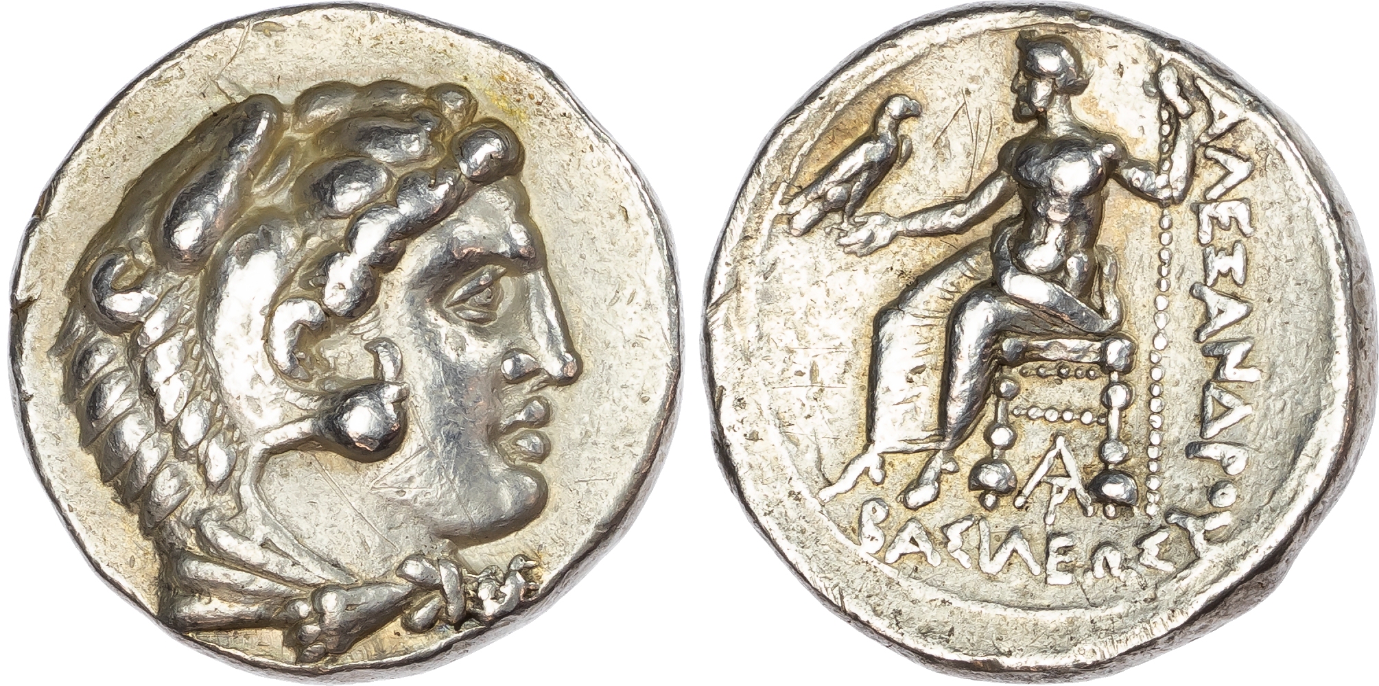 Kingdom of Macedon, Alexander the Great (336-323 BC) AR Tetradrachm, Arados