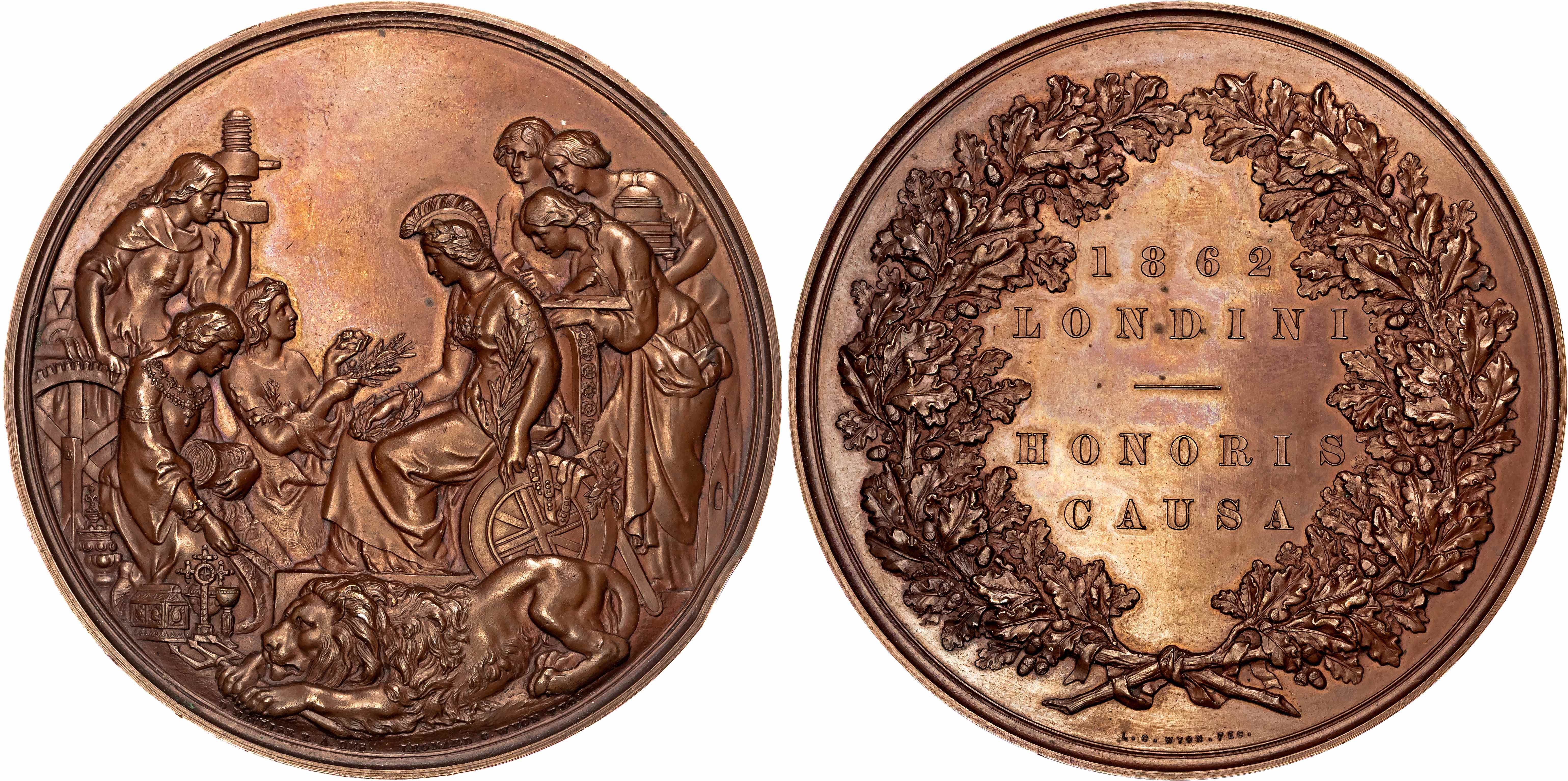 Victoria (1837-1901), International Exhibition, South Kensington, 1862. 