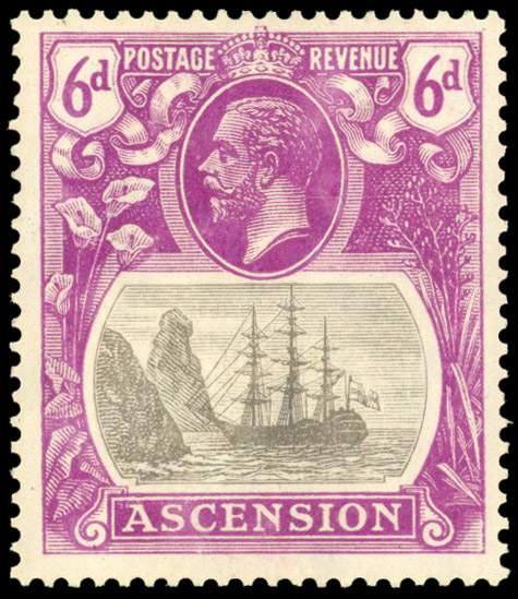 Ascension SG 16b mint