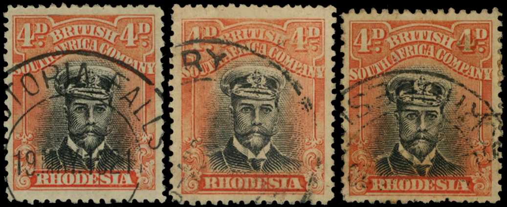 1917-20 4d Head Die IIIA, perf 14. Black...