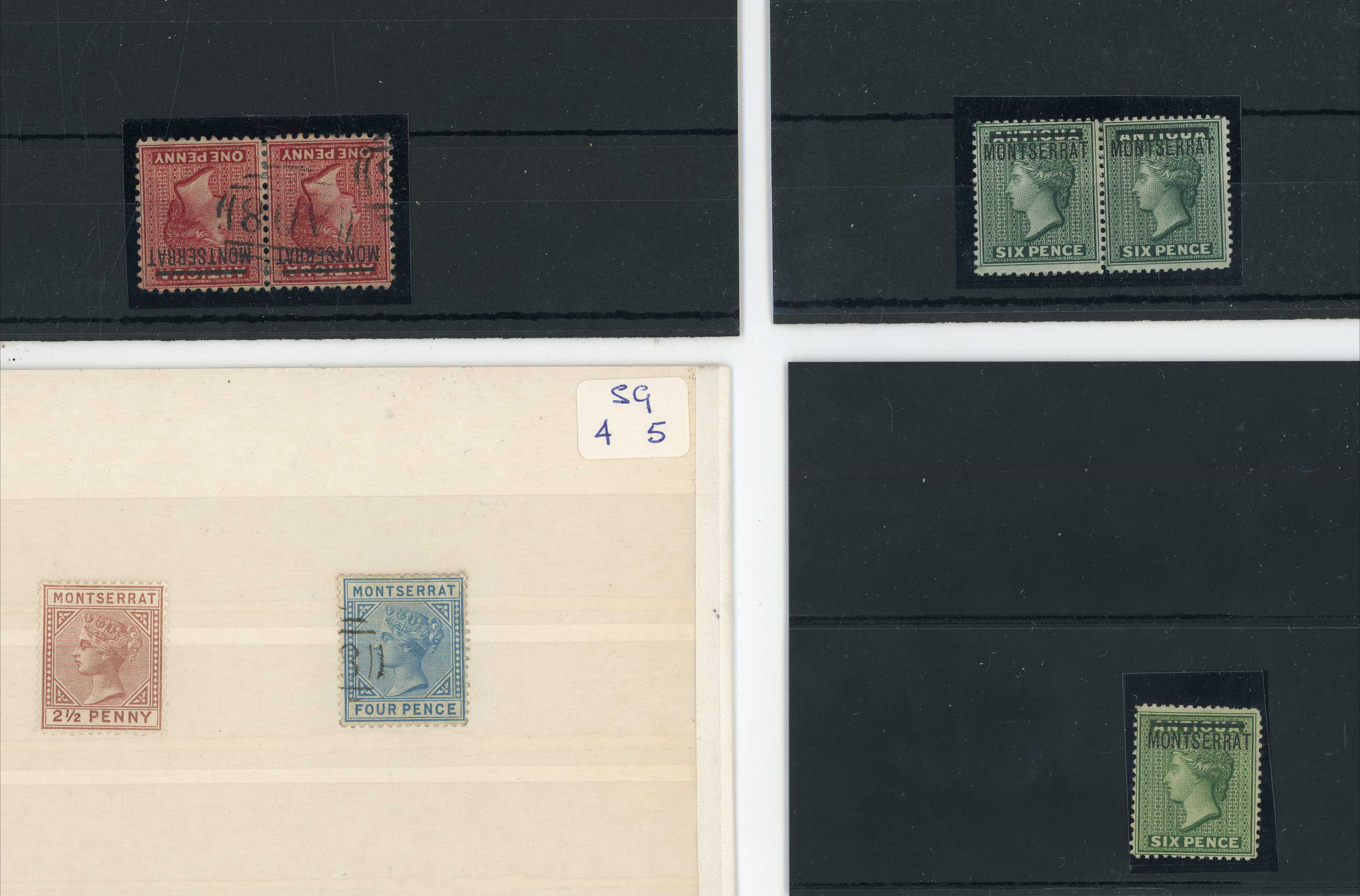 1876-1932 mint and used selection arranged on stockcards including mint 1876 6d inverted ‘S’ RPS certificate (1955), 6d 