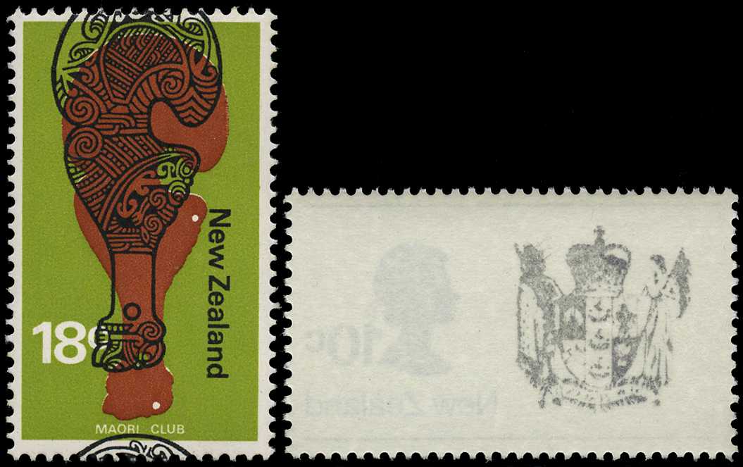 1973-6 18ct Maori Club no watermark with...