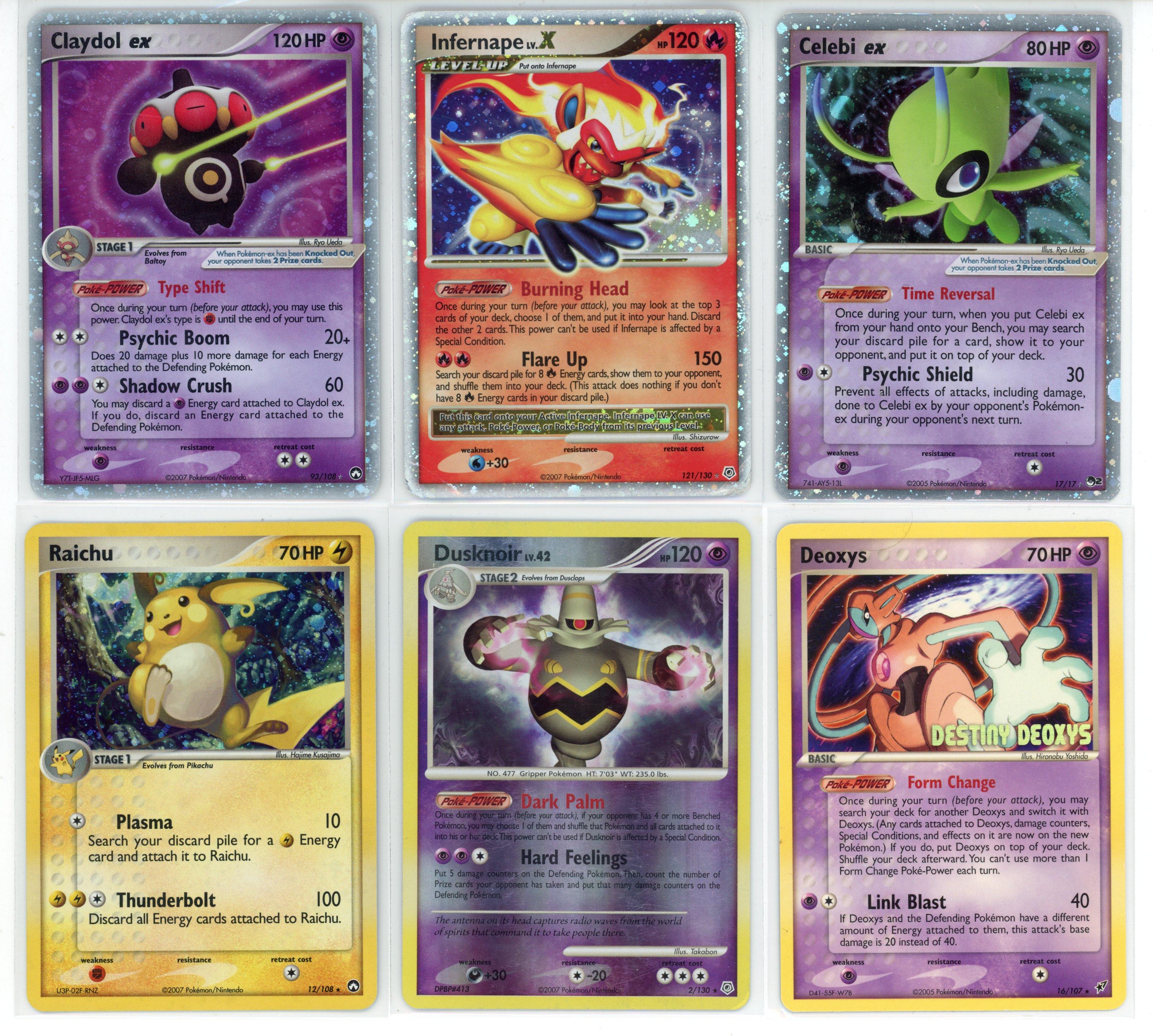 Misc. Bundle (Power Keepers, Deoxys, Pop Series 2, Diamond & Pearl 2005-2007)